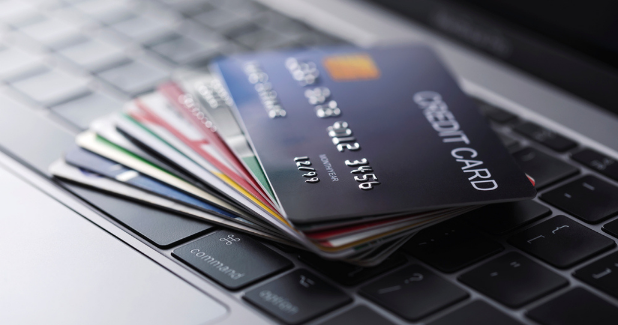 Different credit cards and payment methods that are available in an ecommerce website